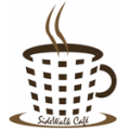 Coffee Shop Side Walk Logo