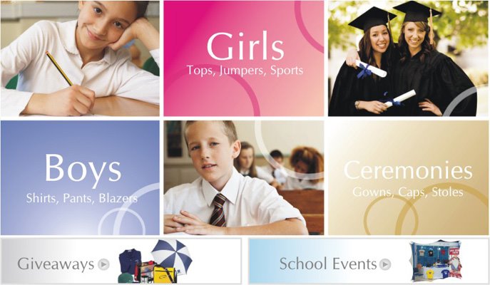 School Uniforms by Impressions Logo