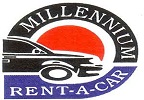 Millennium Rent A Car Logo