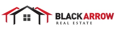 Black Arrow Real Estate Logo