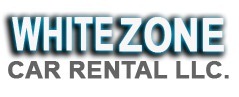 White Zone Car rental Logo