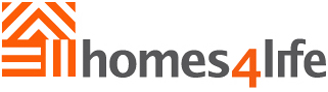 Homes 4 Life Real Estate Logo