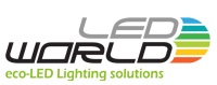 LED World Eco friendly -LED Lighting Solutions Logo