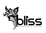 Bliss Flowers and Design Logo