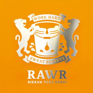 RAWR Bikram Yoga Dubai Logo