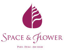 Space and Flower Logo