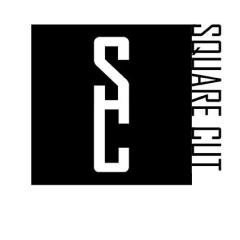 Square Cut Gents Salon Logo