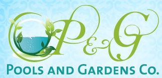 Pools and Gardens Co. Logo