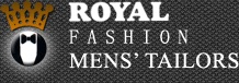 Royal Fashion Mens Tailors Logo