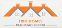 Trio Homes Real Estate Broker Logo