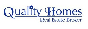 Quality Homes Real Estate Broker Logo