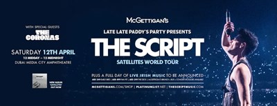 McGettigan’s Late Late Paddy’s Party presents The Script in Dubai