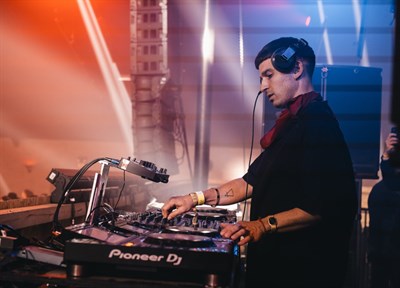 Michael Bibi at Ushuaia Dubai Harbour Experience