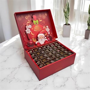 Golden Season Festive Chocolates Gift Box – Santa Claus
