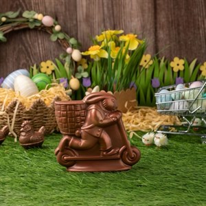 Bunny on a Scooter 12 CM