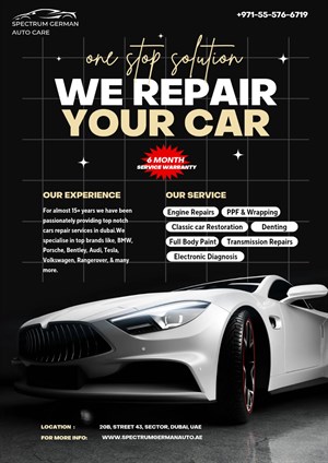 We Repair Your Car