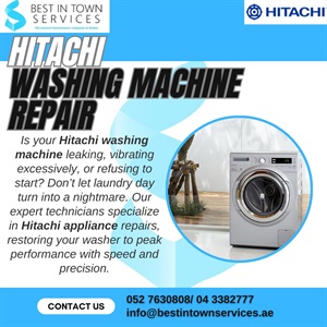 Hitachi Washing Machine Repair Services 