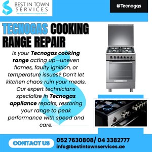 Tecnogas Cooking Range Repair Services 