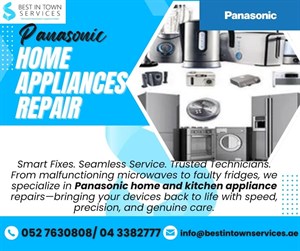 Panasonic Home/ Kitchen Appliances Repair Services - Best In Town 
