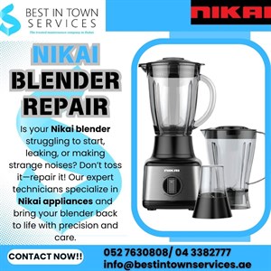 Nikai Blender Repair Services 