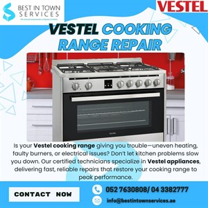 Vestel Cooking Range Repair Services 