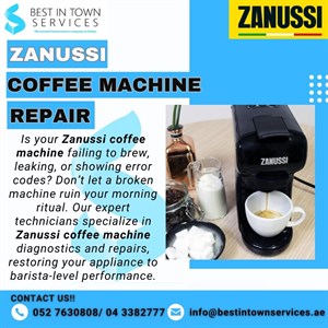 Zanussi Coffee Machine Repair Services 