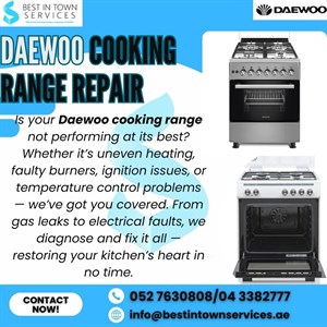 Daewoo Cooking Range Repair Services 