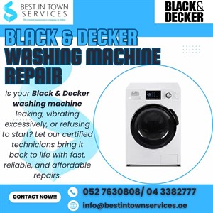 Black & Decker Washing machine Repair Services 