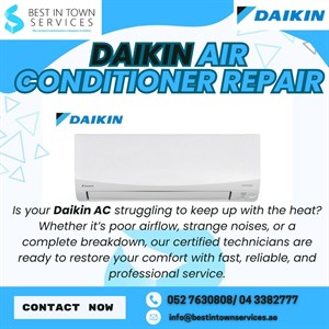 Daikin Air Conditioner Repair Services 