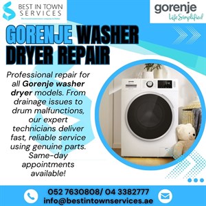 Gorenje Washer Dryer Repair Services 