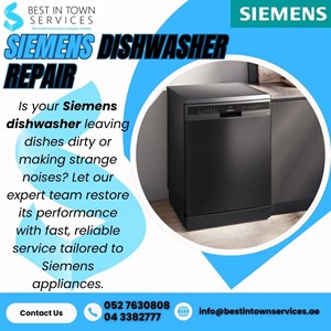 Siemens Dishwasher Repair Services 
