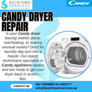Candy Dryer Repair Services 