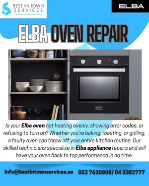 Elba Oven Repair Services 