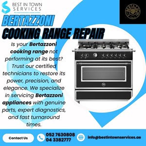 Bertazzoni Cooking Range Repair Services 