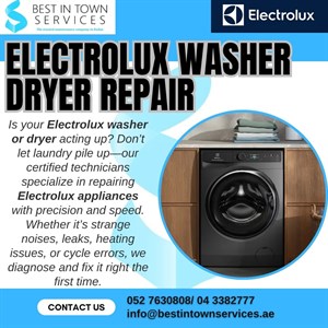Electrolux Washer Dryer Repair Services 