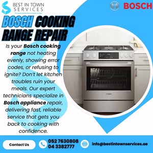 Bosch Cooking Range Repair Services 