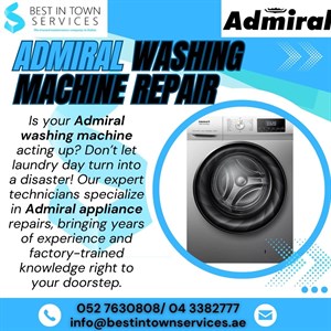 Admiral Washing Machine Repair Services 