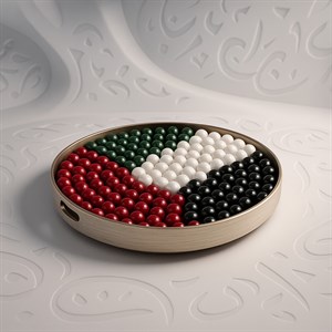 AARAYA® Artisanal UAE National Day Prestige Chocolate Tray