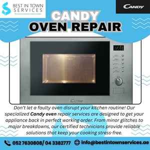 Candy Oven Repair Services 