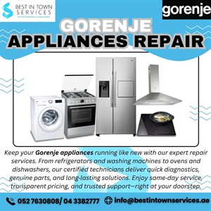 Gorenje Home & Kitchen Appliances Repair Services