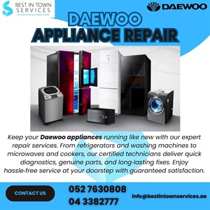 Daewoo Home & Kitchen Appliances Repair Services 