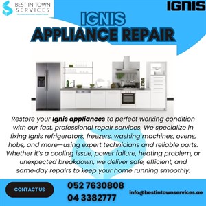 Ignis Home & Kitchen Appliances Repair Services 