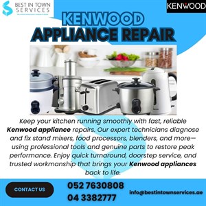 Kenwood Kitchen Appliances Repair Services 