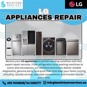 LG Home & Kitchen Appliances Repair Services 