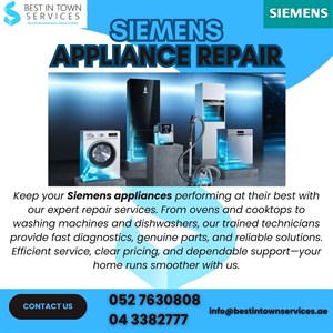 Siemens Home & Kitchen Appliances Repair Services 