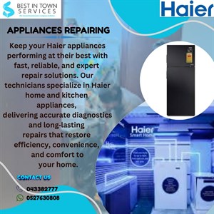 Haier appliances repairing service dubai 